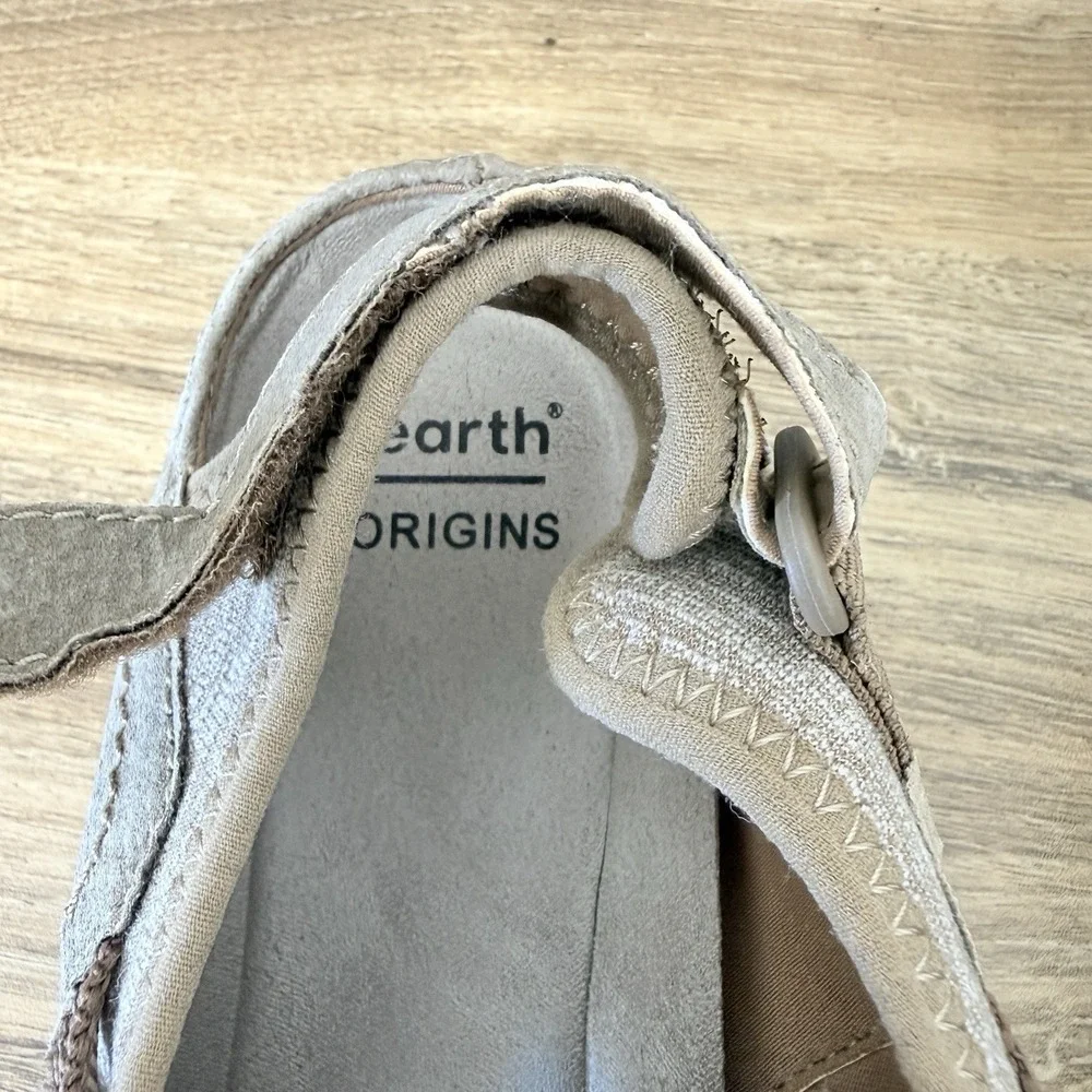 Earth Origins‎ Sid Hybrid Sneaker Sandal Beige Brown Women's Size 7.5